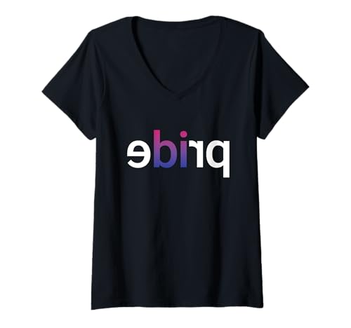 Damen Bi Pride Parade-Shirt, BiSexual Pride Geschenk, März-T-Shirt T-Shirt mit V-Ausschnitt Damen Bi Pride Parade-Shirt, BiSexual Pride Geschenk, März-T-Shirt T-Shirt mit V-Ausschnitt von Gay LGBTQIA Pride Merch