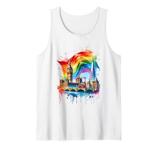 Gay London LGBTQ Gay Pride Lesben Männer Frauen London Tank Top Gay London LGBTQ Gay Pride Lesben Männer Frauen London Tank Top von Gay London LGBTQ Apparel