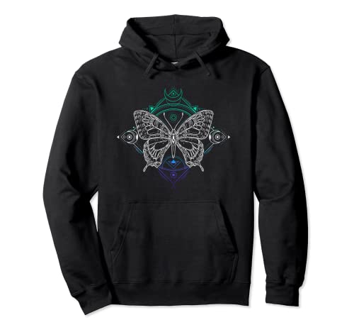 Gay Männer Pride Flaggenfarben, Okkulter Schmetterling Pullover Hoodie Gay Männer Pride Flaggenfarben, Okkulter Schmetterling Pullover Hoodie von Gay Pride LGBT by Content Design Studio