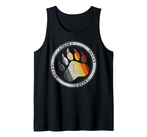 Herren Bärentatze, Bear Community, Bär Gemeinschaft Gay Pride Bear Tank Top Herren Bärentatze, Bear Community, Bär Gemeinschaft Gay Pride Bear Tank Top von Bear Gay Pride by Content Design Studio