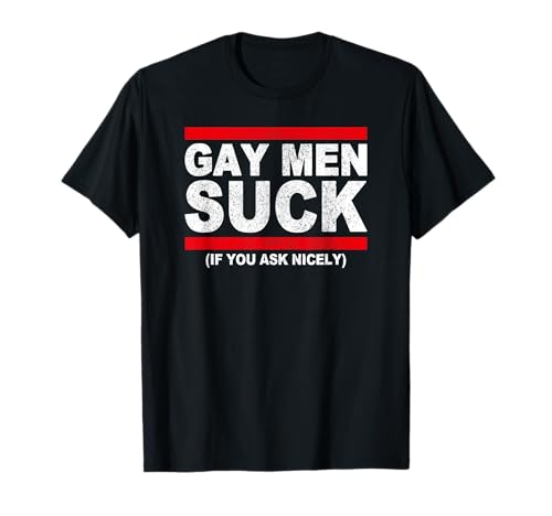 Lustiges Gay Men Suck LGBTQ+ Gay Pride Ally Rainbow LGBT T-Shirt Lustiges Gay Men Suck LGBTQ+ Gay Pride Ally Rainbow LGBT T-Shirt von Gay Pride Shirts LGBTQ Ally LGBT