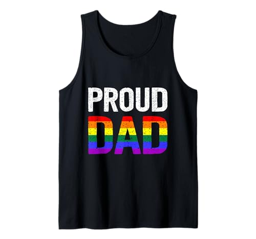 Herren Gay Pride Support LGBTQ Rainbow CSD Proud Dad Tank Top Herren Gay Pride Support LGBTQ Rainbow CSD Proud Dad Tank Top von Gay Pride Support Rainbow CSD Stolzer Vater