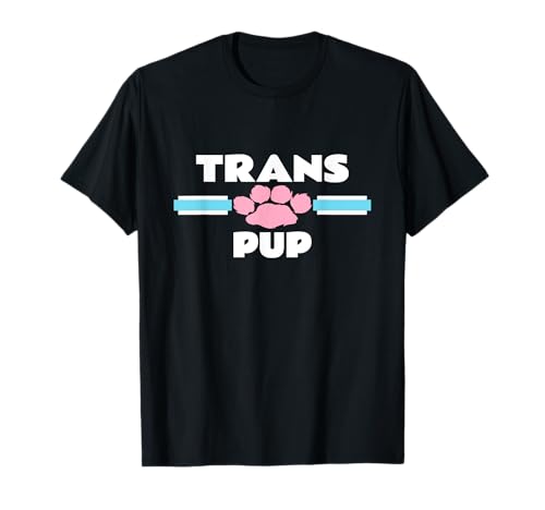 Trans Pup Gay Puppy Play Transgender Knick T-Shirt T-Shirt Trans Pup Gay Puppy Play Transgender Knick T-Shirt T-Shirt von Gay Pup Play BDSM Fetish Kink Gear