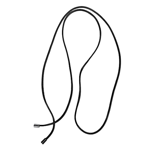 Gazechimp Neue damen Dünne Schmale Bowknotgurt Leder Gürtel Bauchkette Kleidgurt - Schwarz, one size von Gazechimp