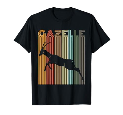 Vintage Gazelle T-Shirt Retro Gazelle Shirt Damen Herren Kinder T-Shirt von Gazelle and Gazelle Tshirts