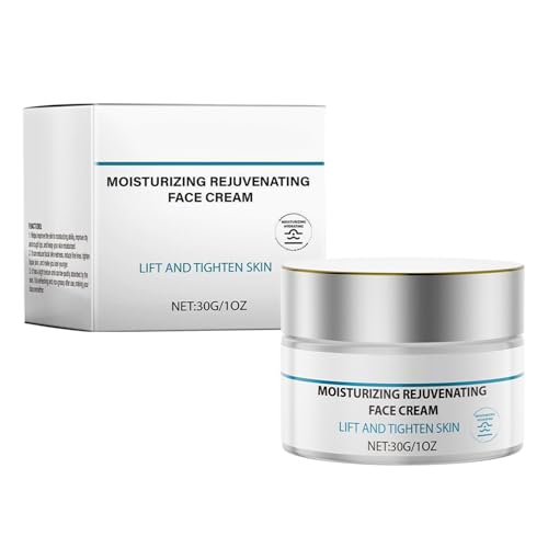 Gazocua Straffende Gesichtscreme - 30g Natürliche Gesichtspflege Lotion | Straffende Feuchtigkeitscreme Für Frauen Männer Tägliche Routine Reise Morgen Nacht Nach Dem Schlaf Flugzeug Zuhause Makeup von Gazocua