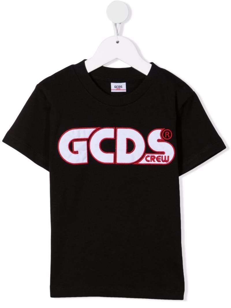 Gcds Kids T-Shirt mit Logo-Print - Schwarz von Gcds Kids