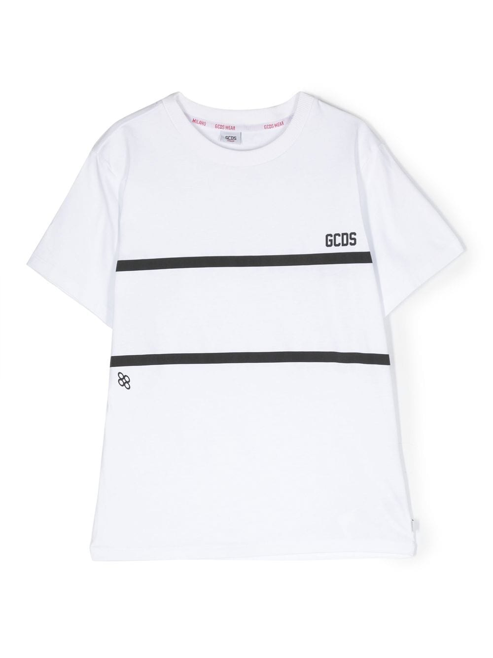 Gcds Kids T-Shirt mit Logo-Print - Weiß von Gcds Kids