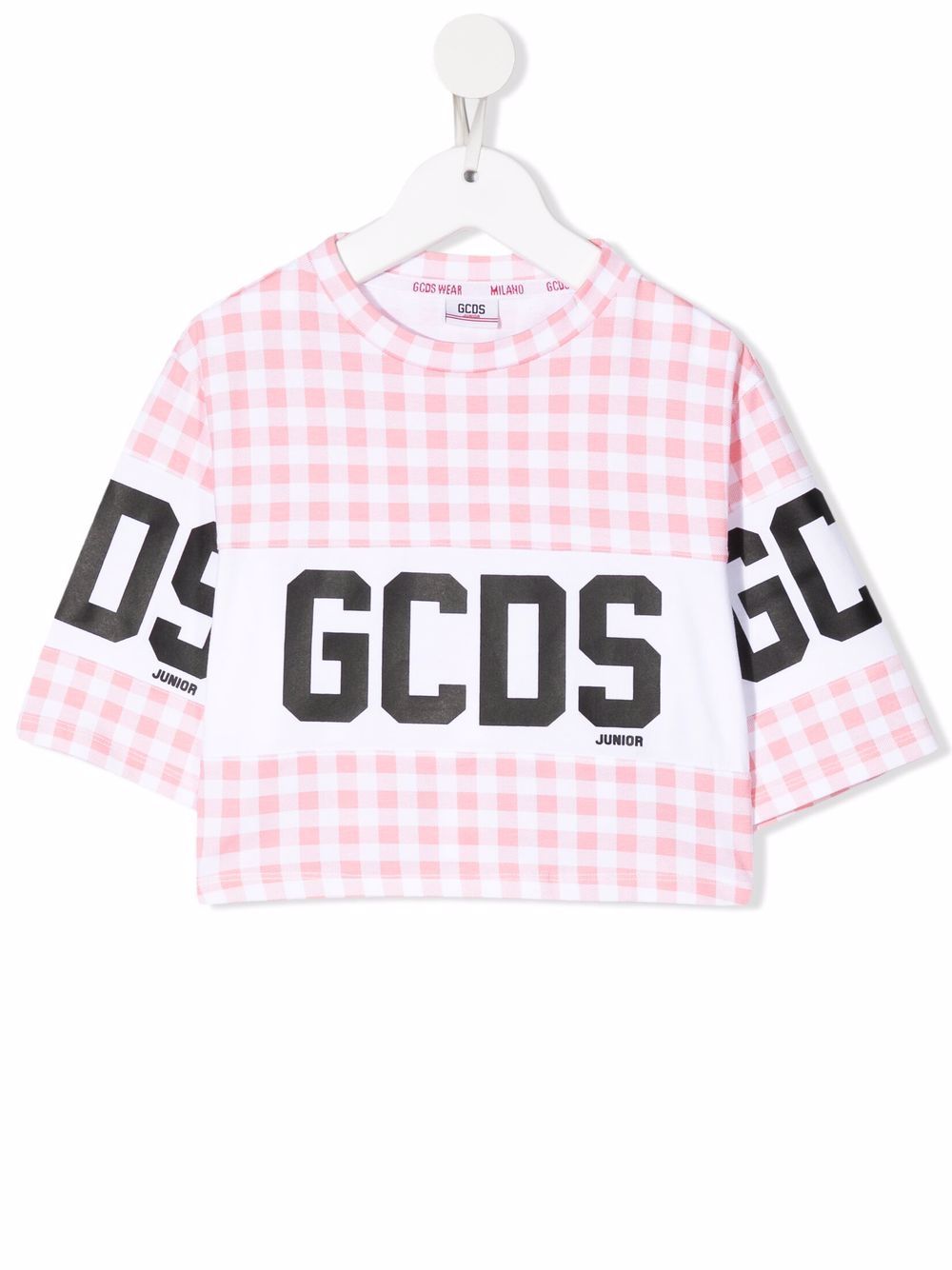 Gcds Kids Oberteil mit Vichy-Karomuster - Rosa von Gcds Kids