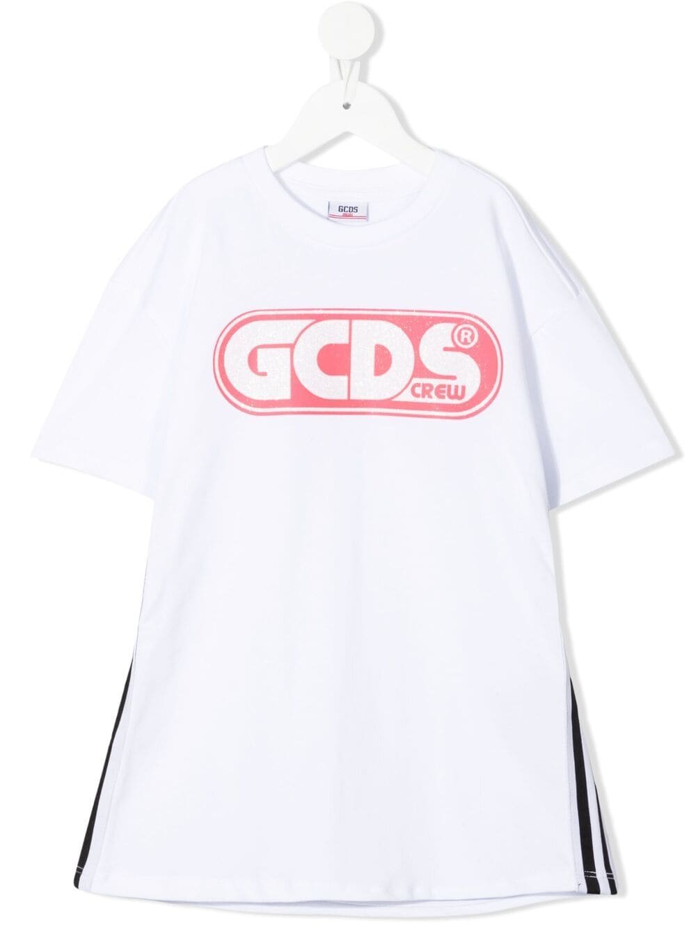 Gcds Kids T-Shirtkleid mit Glitter-Detail - Weiß von Gcds Kids