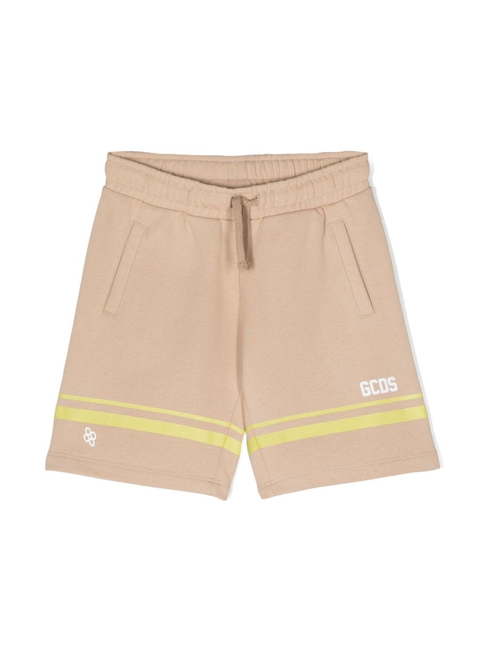 Gcds Kids Shorts mit Logo-Print - Nude von Gcds Kids