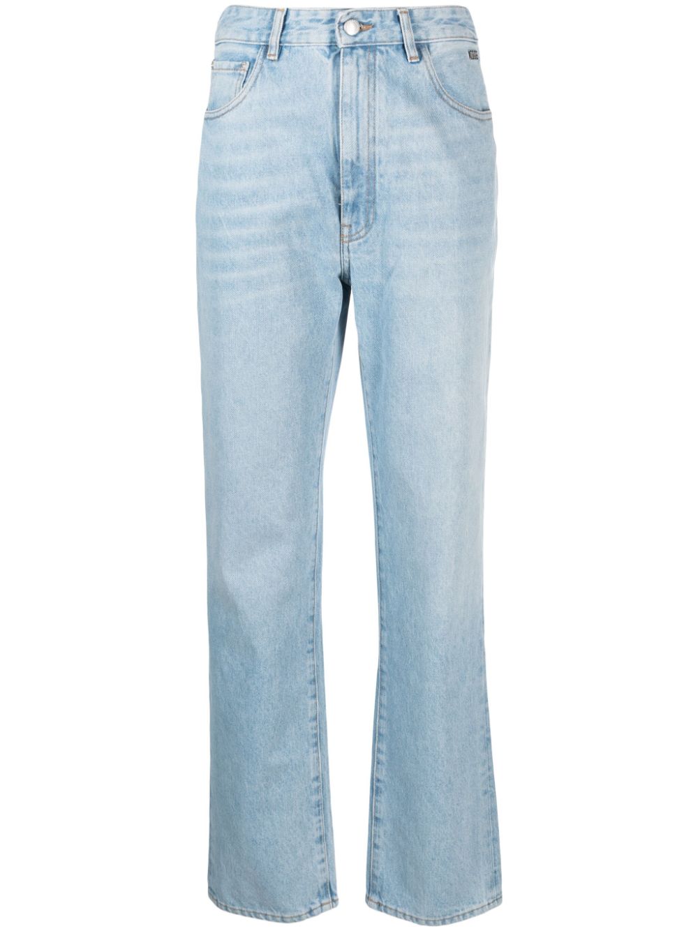 Gcds Choker Straight-Leg-Jeans - Blau von Gcds