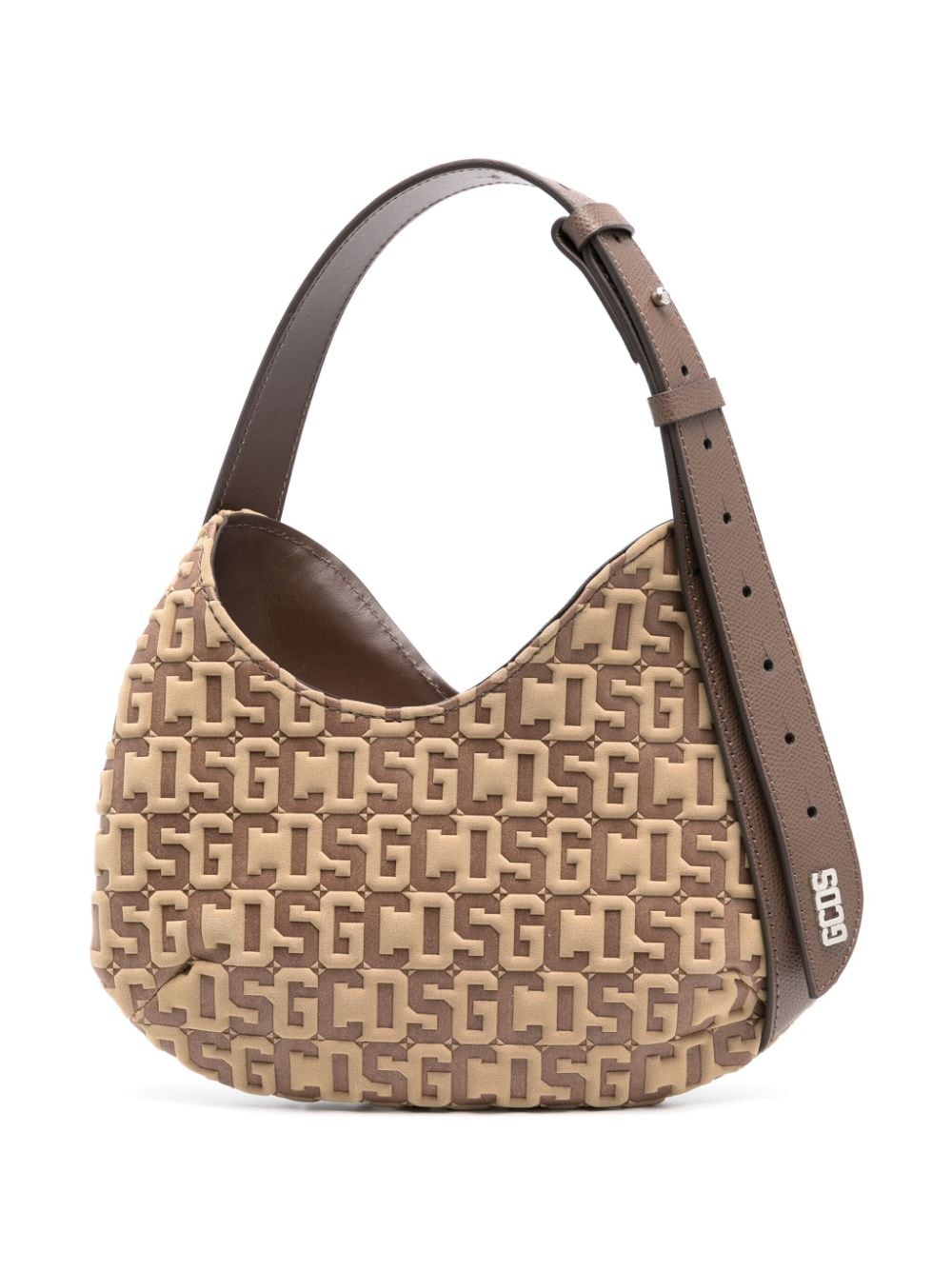 Gcds Kleine Comma Schultertasche - Braun von Gcds