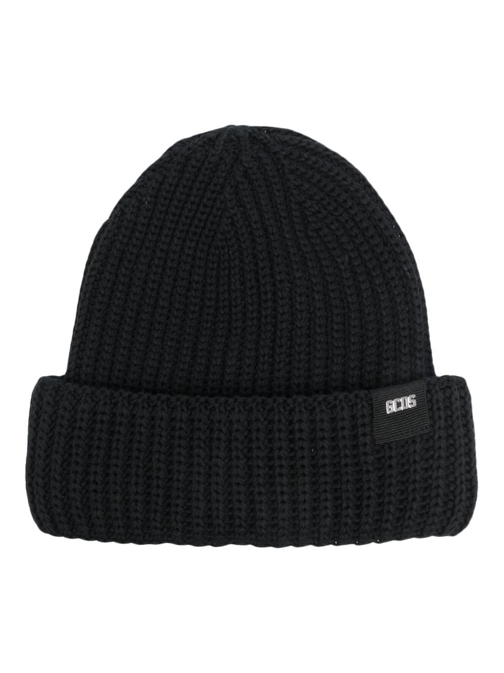 Gcds Giuly Beanie mit Logo-Patch - Schwarz von Gcds