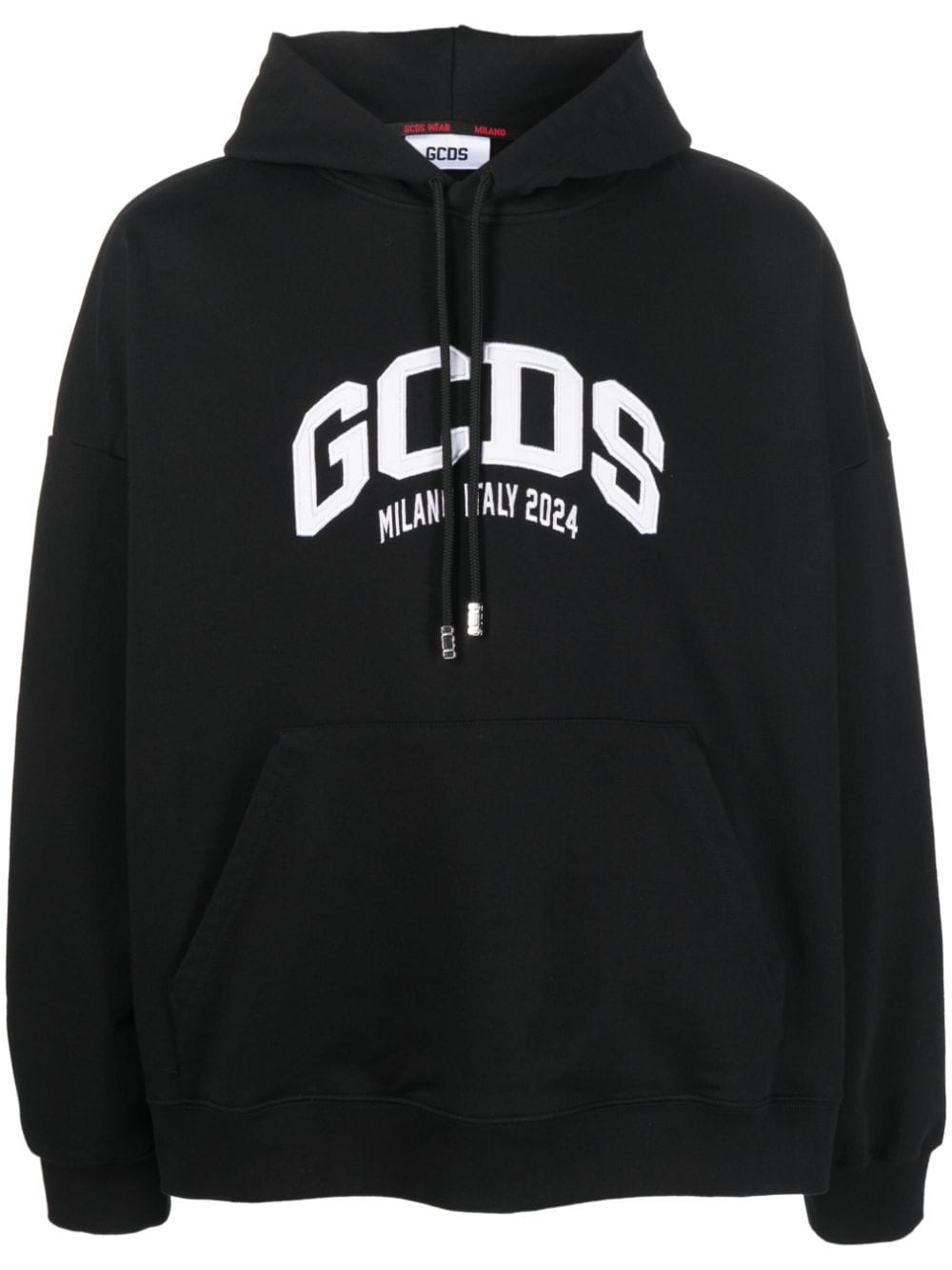 Gcds Hoodie mit Logo - Schwarz von Gcds