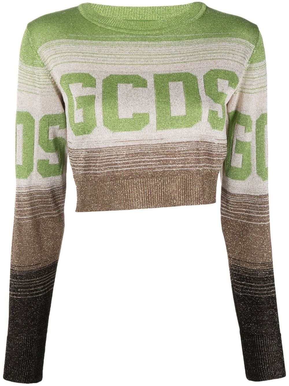 Gcds Pullover mit Logo-Print - Nude von Gcds