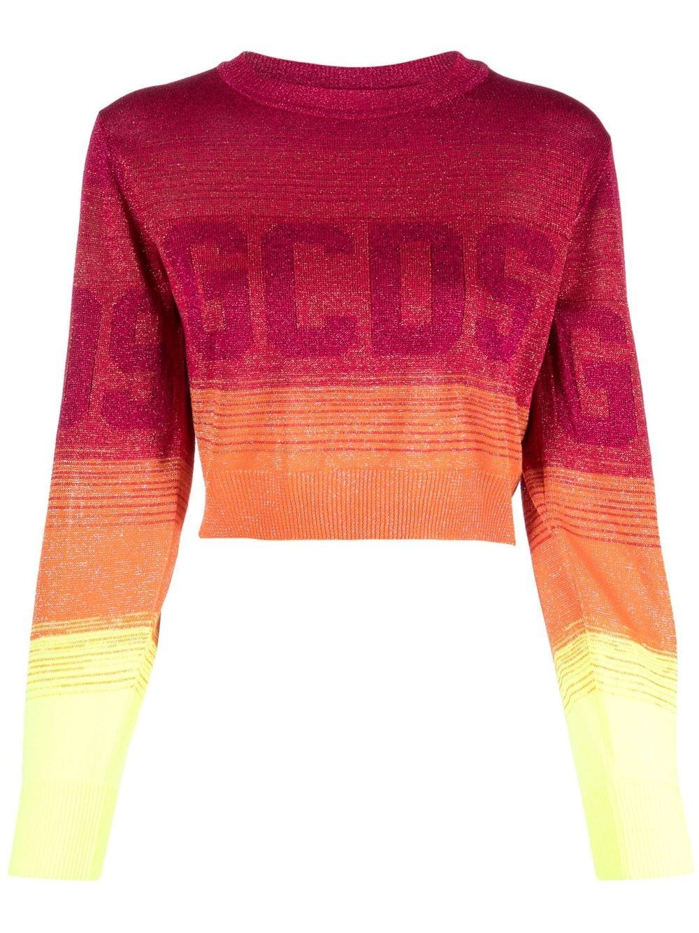 Gcds Pullover mit Logo-Print - Rosa von Gcds