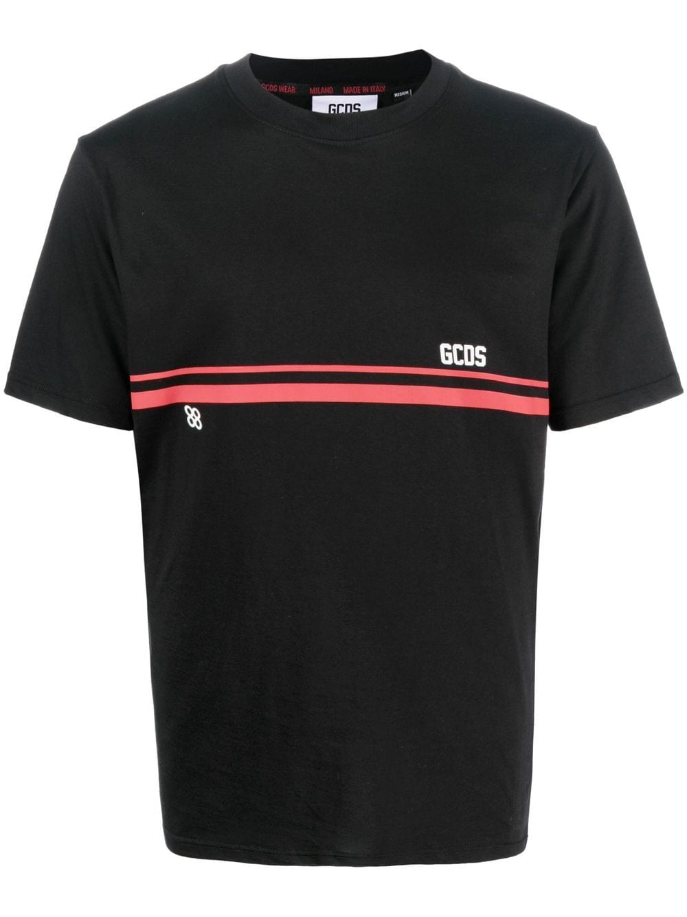 Gcds T-Shirt mit Logo-Print - Schwarz von Gcds