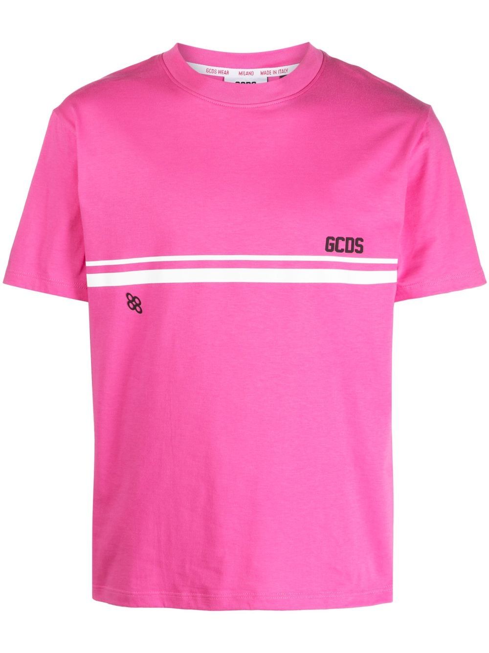 Gcds T-Shirt mit Logo-Print - Rosa von Gcds