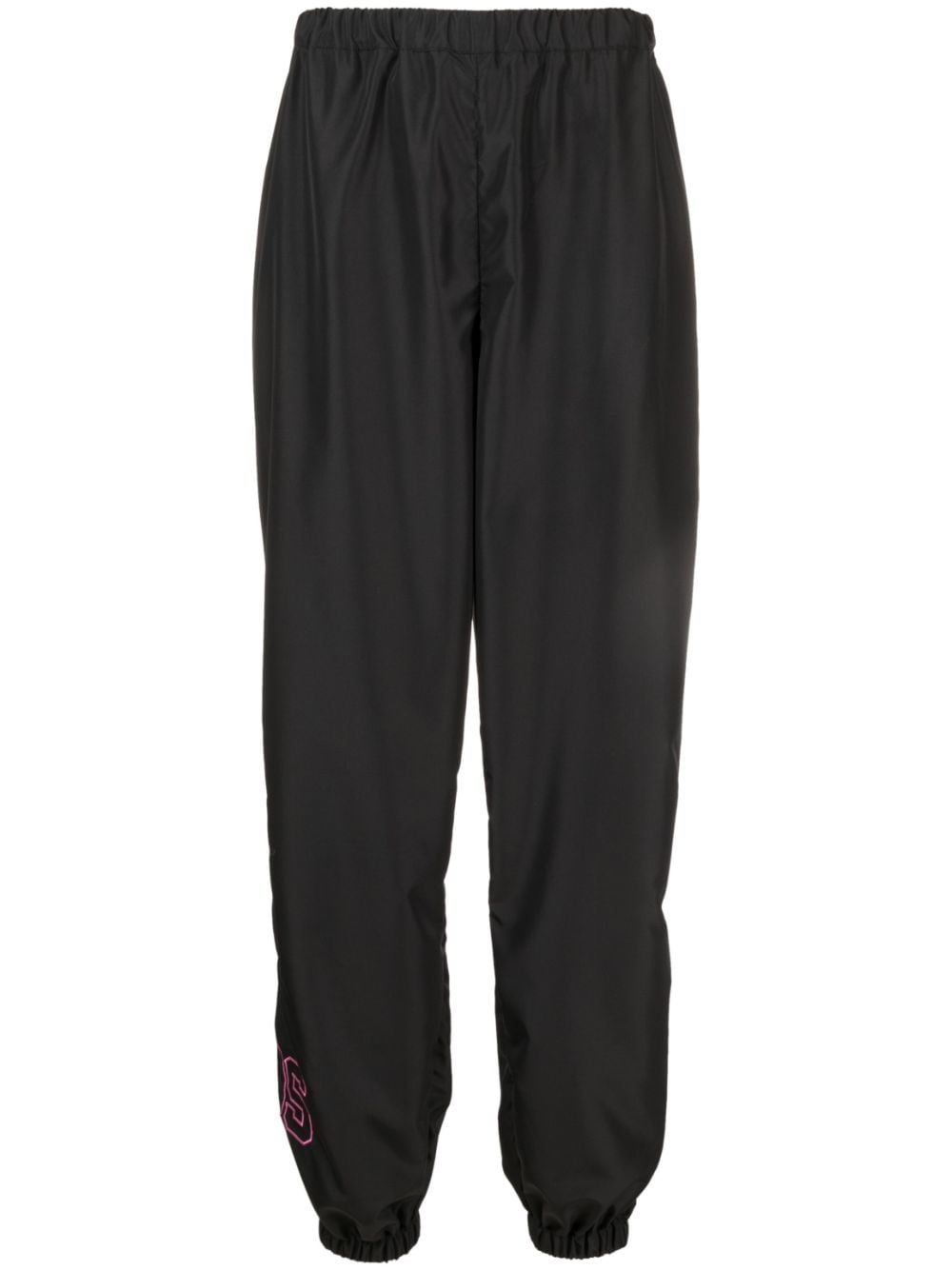 Gcds Jogginghose mit Logo-Print - Schwarz von Gcds