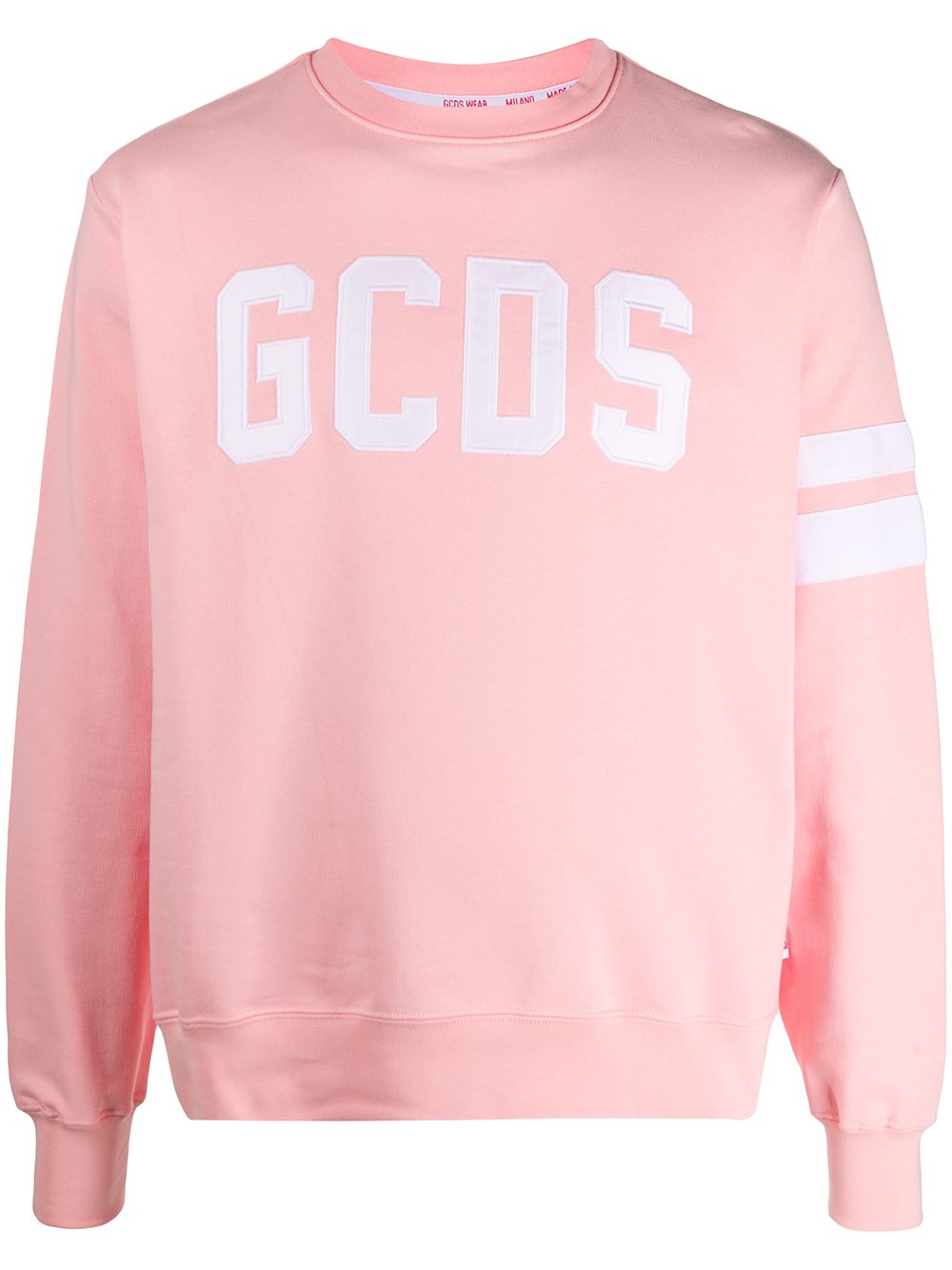 Gcds Sweatshirt mit Logo - Rosa von Gcds