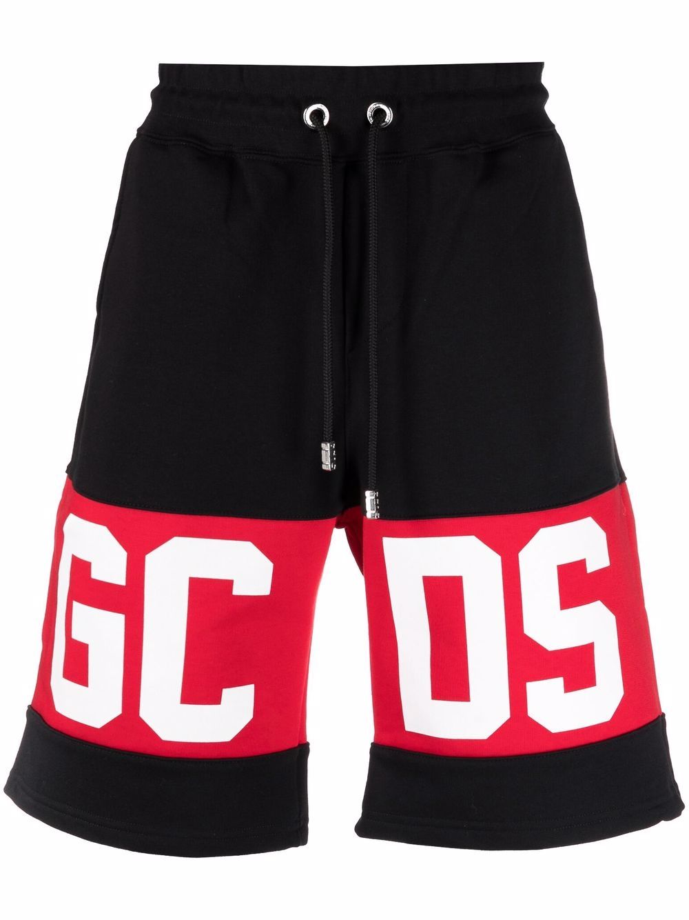 Gcds Joggingshorts mit Logo - Schwarz von Gcds