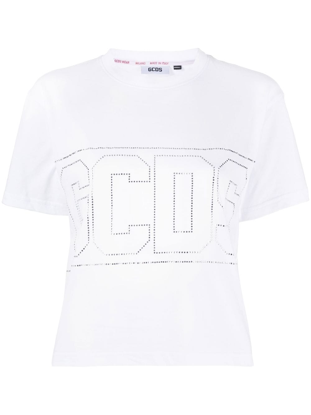 Gcds T-Shirt mit Logo-Applikation - Weiß von Gcds