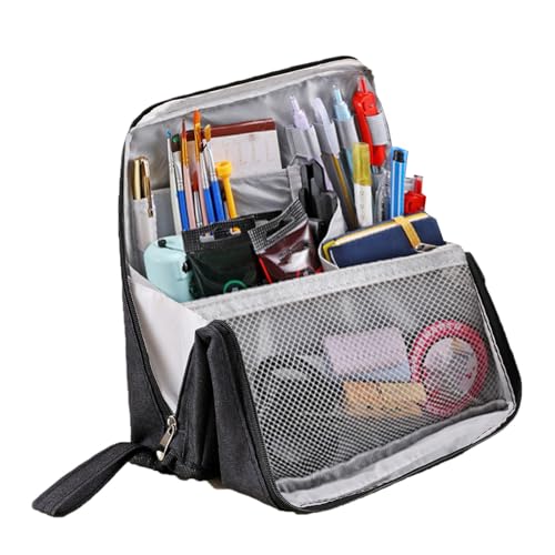 Gcerfby Stehende Make-up-Tasche - Steh Kosmetiktasche Reise Make Up Etui,wasserdichte Aufbewahrung Mit Fächern Für Toilettenartikel Und Schreibwaren Gcerfby Stehende Make-up-Tasche - Steh Kosmetiktasche Reise Make Up Etui,wasserdichte Aufbewahrung Mit Fächern Für Toilettenartikel Und Schreibwaren von Gcerfby