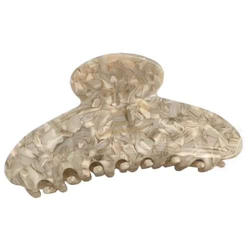 Rutschfester Kiefer Starker Clip, Zelluloseacetat Haarnadel Schildkröte Klaue Haar Halter Elegantes Französisch Stil Design Bequem Leicht 4,1 Zoll für Mädchen Frauen von Gcerfby