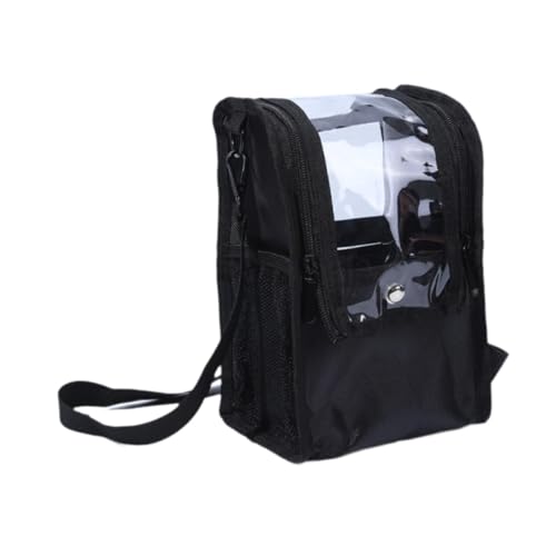 Gcljlmy Kulturbeutel, Make-up-Organizer, transparentes Fenster, multifunktional, tragbar, Make-up-Pinselhalter, Tasche, Kosmetiktasche für Badezimmer und Gcljlmy Kulturbeutel, Make-up-Organizer, transparentes Fenster, multifunktional, tragbar, Make-up-Pinselhalter, Tasche, Kosmetiktasche für Badezimmer und von Gcljlmy