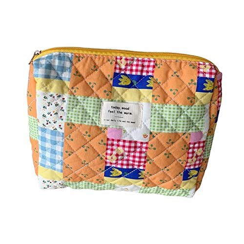 Gcljlmy Vielseitige Kosmetiktasche Aufbewahrung Organizer Handtaschentasche Make-up-Tasche Make-up-Tasche für Reisende Frauen Mädchen (Stil F) von Gcljlmy