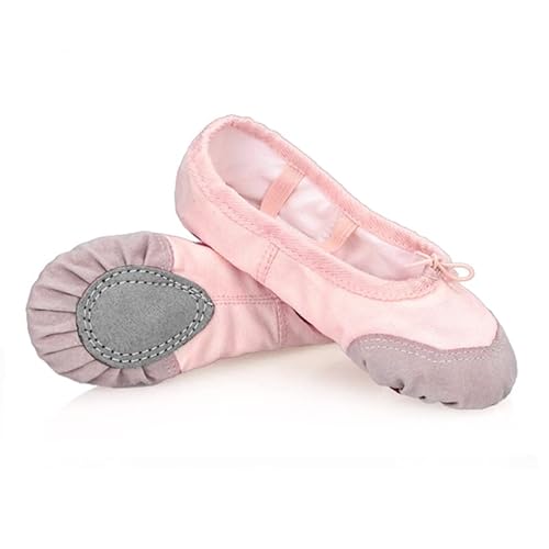 Spitzenschuhe, Ballerinas Mädchen Ballett Tanzschuhe Hausschuhe for Kinder Kleinkind, von GeOinQL