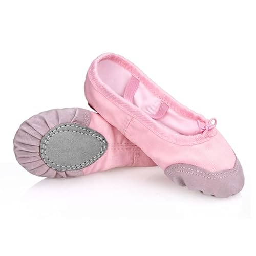 Spitzenschuhe, Ballerinas Mädchen Ballett Tanzschuhe Hausschuhe for Kinder Kleinkind, von GeOinQL