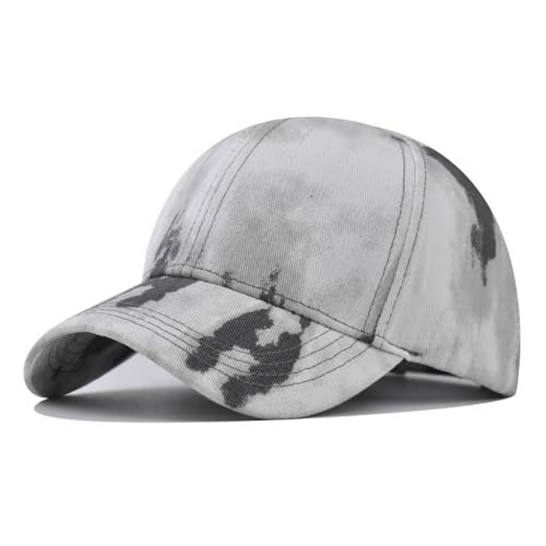 GeRRiT Klassische Herren Baseball Cap Camouflage Cap Fashion Trend Neutral Outdoor Cap Sportkappe, Schwarz , 58 von GeRRiT