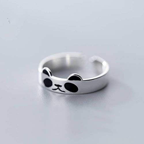 GeRRiT S925 Silber Ringe Japanische und Koreanische Stil Damenmode Winnie Der Erste Finger Ring Frauen Mode Tier Schmuck S925 Silber Ring, S925 Silber, Öffnungssatz von GeRRiT