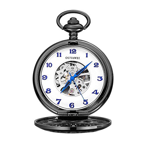 Taschenuhr Retro Handaufzug Perspektive Untere Abdeckung Mechanische Taschenuhr als Geschenk Taschenuhren Taschenuhr Retro Handaufzug Perspektive Untere Abdeckung Mechanische Taschenuhr als Geschenk Taschenuhren von GeRRiT