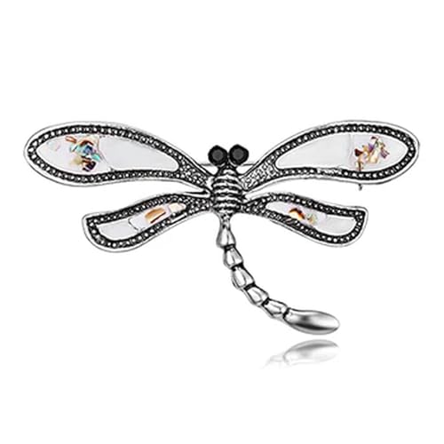 Tiere Brosche Pins Katze Libelle Insekt Eule Vogel Käfer Broschen für Frauen Männer Kostüm Anstecknadeln Geschenk-4 von GeRRiT