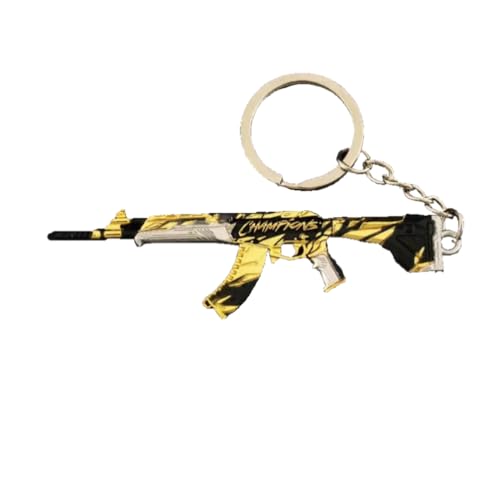 Valorant Games Mini-Waffenmodell, Schlüsselanhänger für Schlüssel, Handys, Rucksack-Dekoration, Champions 2021 Vandal, 5-10cm Valorant Games Mini-Waffenmodell, Schlüsselanhänger für Schlüssel, Handys, Rucksack-Dekoration, Champions 2021 Vandal, 5-10cm von GeRRiTL