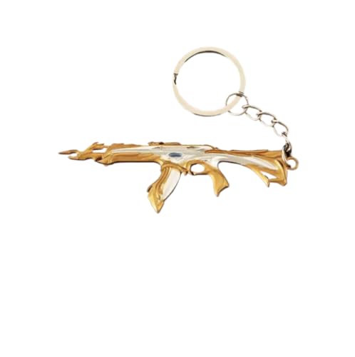 Valorant Schlüsselanhänger, hergestellt im Valorant-Waffenmodell, Schlüsselanhänger für Schlüssel, Handys, Rucksack-Dekoration, Forsaken Vandal, 5-10cm Valorant Schlüsselanhänger, hergestellt im Valorant-Waffenmodell, Schlüsselanhänger für Schlüssel, Handys, Rucksack-Dekoration, Forsaken Vandal, 5-10cm von GeRRiTL