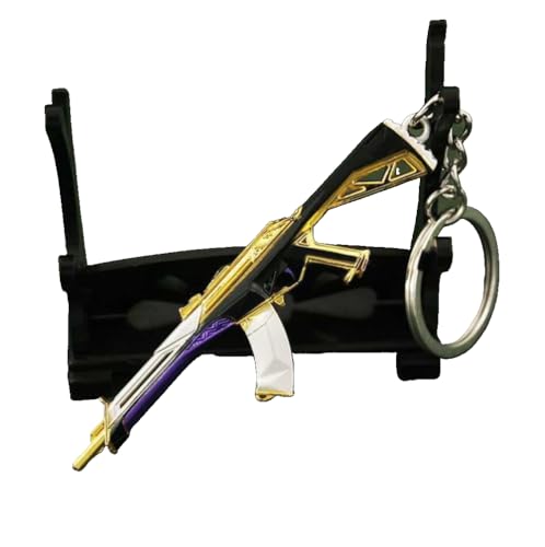 Valorant Schlüsselanhänger, hergestellt im Valorant-Waffenmodell, Schlüsselanhänger für Schlüssel, Handys, Rucksack-Dekoration, Vandalismus, 5-10cm Valorant Schlüsselanhänger, hergestellt im Valorant-Waffenmodell, Schlüsselanhänger für Schlüssel, Handys, Rucksack-Dekoration, Vandalismus, 5-10cm von GeRRiTL
