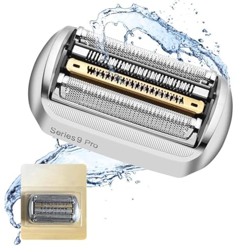 94s Ersetzen Scherkopf Kompatibel Braun Serie 9, Elektrorasierer Ersatzscherteil kompatibel mit Braun Series 9 Pro, Kompatibel Mit Braun Serie 9 9290cc 9291cc 9370cc 9293s 9385cc 9390cc 9296cc von Geaanen