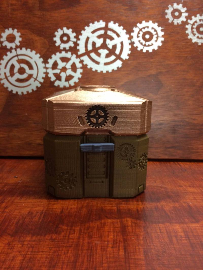 Torbjörn/steampunk Overwatch Loot Box von GearForgeStudio