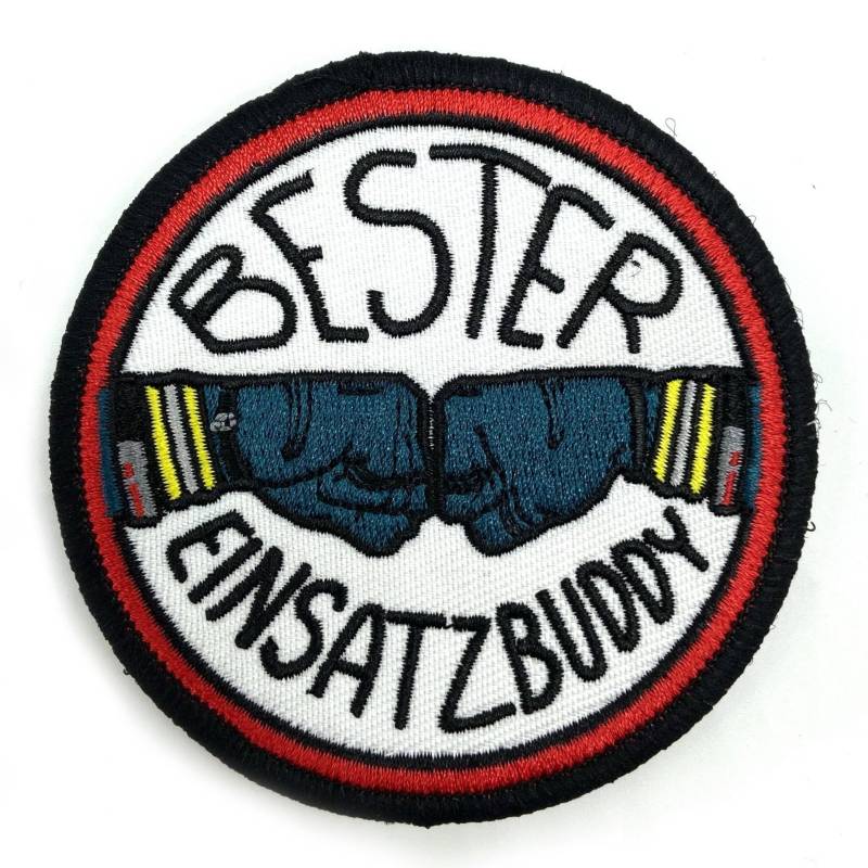 Bester Einsatzbuddy Feuerwehr Textil Patch von GearbuddiesShop