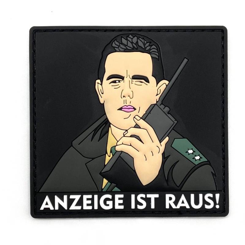 Polizei Anzeige Rubber Patch von GearbuddiesShop