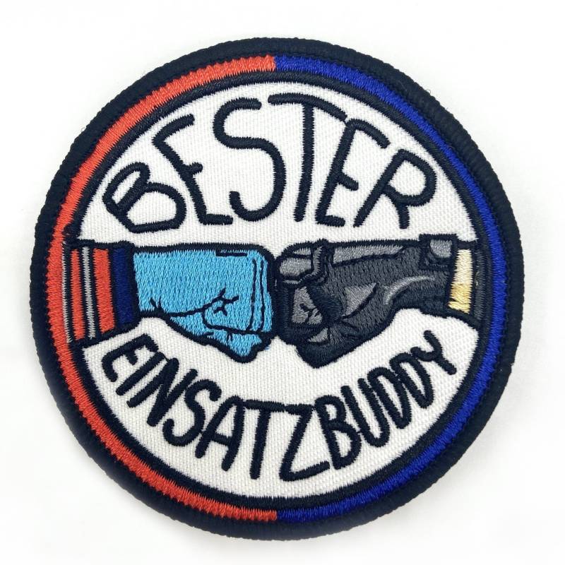 Rettung/Polizei Bester Einsatzbuddy Textil Patch von GearbuddiesShop