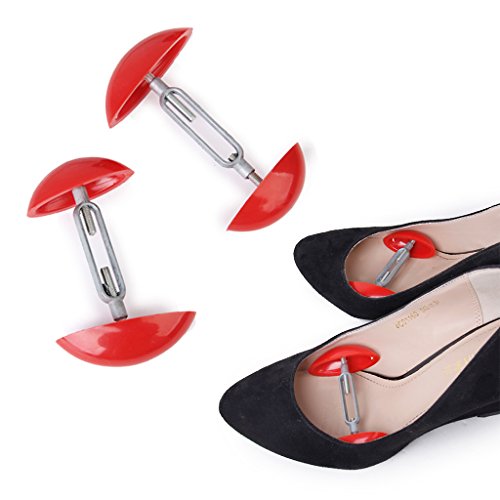 Geardeangloow 1 Paar Mini-Schuhspanner Expander verstellbar für Herren Damen Schuhe Pflege Rot Geardeangloow 1 Paar Mini-Schuhspanner Expander verstellbar für Herren Damen Schuhe Pflege Rot von Geardeangloow