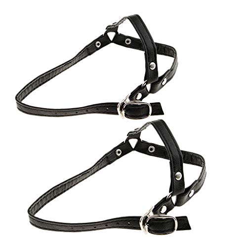 Geardeangloow Abnehmbare Schuhbänder für lose Schuhe mit hohen Absätzen, Mattschwarz, matte black, Einheitsgröße Geardeangloow Abnehmbare Schuhbänder für lose Schuhe mit hohen Absätzen, Mattschwarz, matte black, Einheitsgröße von Geardeangloow