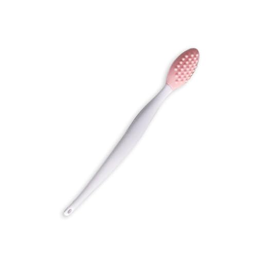 Lippenpinsel Beruf Frau Zubehör Puffer Comedo Entferner Kosmetikbedarf Leicht Greifen Verdicken Peeling-Pinsel Rosa von Geardeangloow