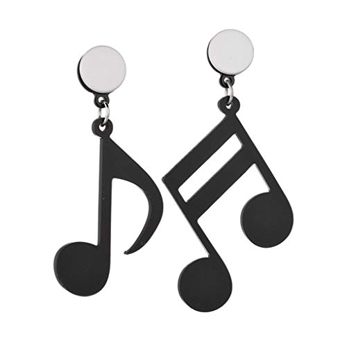 Musical Note Damen Mädchen Asymmetrische Acryl-Ohrringe Metallbeschichtung Schönheit Ohrringe Mode Schmuck Musical Note Damen Mädchen Asymmetrische Acryl-Ohrringe Metallbeschichtung Schönheit Ohrringe Mode Schmuck von Geardeangloow