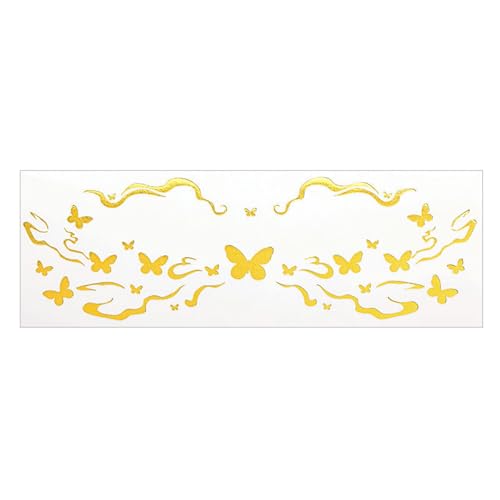 1 Blatt Glitzer Gesichtsaufkleber Mit Starsfischern Und Schmetterlingen Für Frauen Mädchen Für Halloween Weihnachtsmusikfestival Face Art Kunst 1 Blatt Glitzer Gesichtsaufkleber Mit Starsfischern Und Schmetterlingen Für Frauen Mädchen Für Halloween Weihnachtsmusikfestival Face Art Kunst von Geavonyg